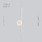 Бра DONATA Тип A. Размер M. Цвет Белый. Трехцветный свет Lampatron 6469-17426