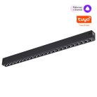 Трековый св-к диммируемый , пульт ДУ/Tuya Smart Life IP20 LED 24W 3000-6000K Novotech 359933 VECTOR
