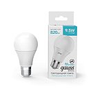 Лампа светодиодная E27 9,5W 4100К матовая Gauss 1023220