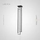 Подвесной светильник ARISAIG 4 лампы. Белый свет Lampatron 4319-10930