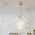 Люстра RADA CH Размер M. Тип B Lampatron 8897-25174