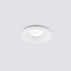 Встраиваемый светильник Elektrostandard 15270/LED белый Plain R a056024