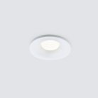 Встраиваемый светильник Elektrostandard 15270/LED белый Plain R a056024