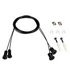 Подвес ARL-2x2m Set BLACK (Pad 9x2mm) (, Металл) Arlight 039187(1)