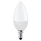Светодиодная лампа Eglo 11923 C37, 5W(E14), 470lm, 2700K, опаловый, пластик LM_LED_E14