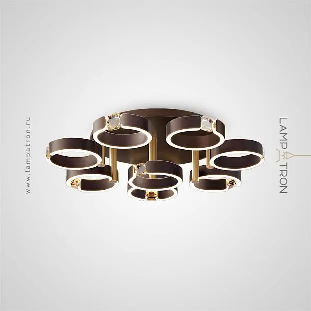 Потолочная люстра SELLIF D CH Lampatron 3624-19242 Потолочная люстра SELLIF D CH Lampatron 3624-19242