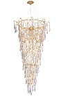 Люстра Crystal Lux REINA SP34 D1200 GOLD PEARL 3580/334