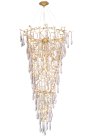 Люстра Crystal Lux REINA SP34 D1200 GOLD PEARL 3580/334