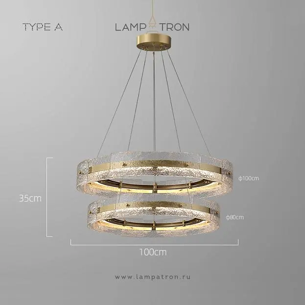 Кольцевые люстры и светильники SAMANTHA B Тип A. Combo M+L Lampatron 8488-23387 Кольцевые люстры и светильники SAMANTHA B Тип A. Combo M+L Lampatron 8488-23387