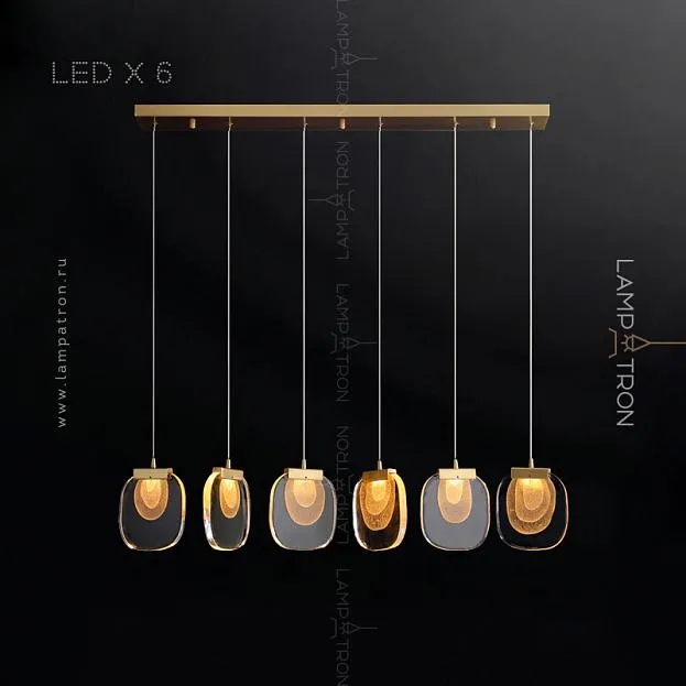 Готовая комбинация светильников HELINA MORE 6 ламп Lampatron helina-more-6 4970-12607 Готовая комбинация светильников HELINA MORE 6 ламп Lampatron helina-more-6 4970-12607