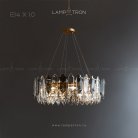 Кольцевые люстры и светильники LAURETA 10 ламп Lampatron 4495-11405