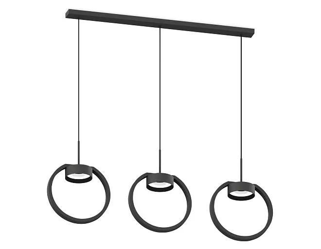 Корпус светильника подвесной Ambrella light C9107/3 SBK черный песок