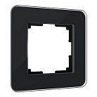 Рамка на 1 пост Werkel W0012448 Elite (черный, стекло) a063819