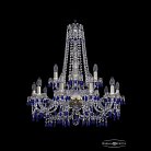 Люстра хрустальная Bohemia 1410/10+5/240/h-75 G V3001