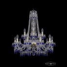 Люстра хрустальная Bohemia 1410/10+5/240/h-75 G V3001