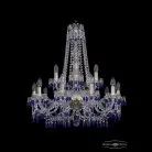 Люстра хрустальная Bohemia 1410/10+5/240/h-75 G V3001