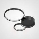 Потолочная Люстра В Виде Колец Twine 3 Rings Black ImperiumLoft 204610-26