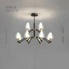 Люстра NANSY Тип B. 12 ламп Lampatron 5662-14668