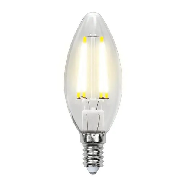 Лампочка светодиодная Uniel LED-C35-7,5W/WW/E14/CL GLA01TR картон Лампочка светодиодная Uniel LED-C35-7,5W/WW/E14/CL GLA01TR картон