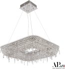 Люстра светодиодная хрустальная APL LED SH504.0.50.B.Ni.4000 Sicilia