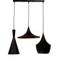 Подвесной светильник Lumina Deco LDP 7712-3 PR BK Foggi