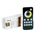 Контроллер диммер для светодиодной ленты с П/У белый, 12-24V Feron 52097 LD482