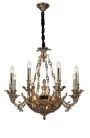 Подвесная люстра Lucia Tucci FIRENZE 1781.8.2 antique gold