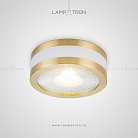 Точечный свет MEUD Размер L. Цвет Белый + Латунь. 7W Lampatron 5102-13060