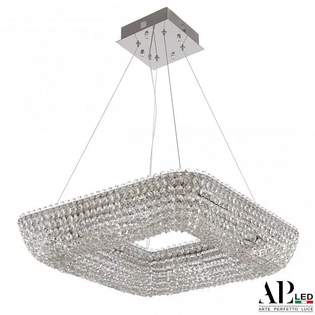Люстра светодиодная хрустальная APL LED SH504.0.50.A.Ni.4000 Sicilia Люстра светодиодная хрустальная APL LED SH504.0.50.A.Ni.4000 Sicilia