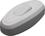 Выключатель на шнур STEKKER 39002 GLS10-01-20 250В, 10A, белый