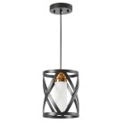Подвесной светильник Lumina Deco LDP 1242-1 BK+MD Astila