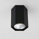 Накладной светильник Elektrostandard 25036/LED черный матовый/серебро a055857