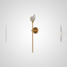 Бра CRISTEL D WALL Цвет Латунь Lampatron cristel-d-wall-brass 7486-20786