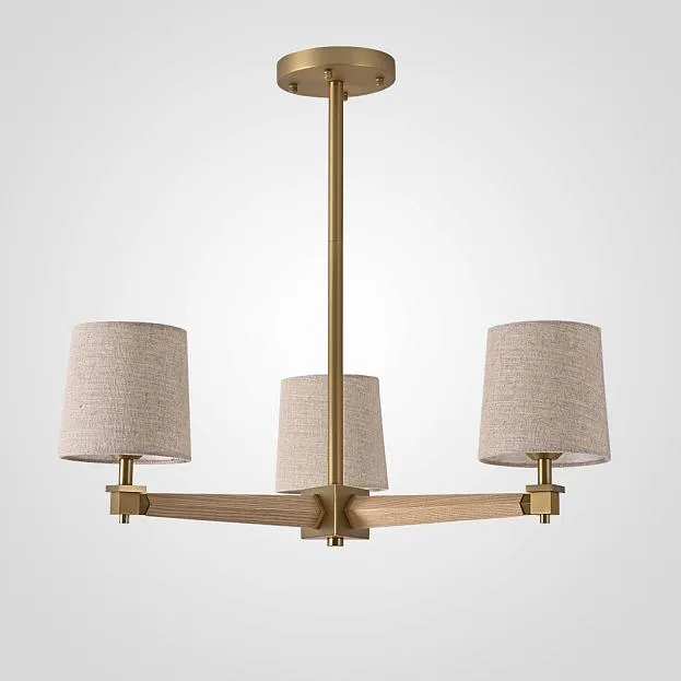Люстра Jorgenson D70 Beige/Light Wood By Imperiumloft 203577-26 Люстра Jorgenson D70 Beige/Light Wood By Imperiumloft 203577-26