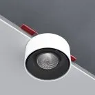 Светильник встраиваемый светодиодный Glam белый/черный Elektrostandard 25095/LED a065708