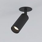 Встраиваемый светильник Elektrostandard 25039/LED черный Diffe a058218