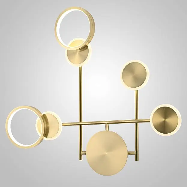 Настенный Светильник Zingy E Brass ImperiumLoft209019-23 Настенный Светильник Zingy E Brass ImperiumLoft209019-23