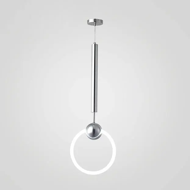 Подвесной Светильник Ring L D30 Серебро ImperiumLoft 178413-26 Подвесной Светильник Ring L D30 Серебро ImperiumLoft 178413-26