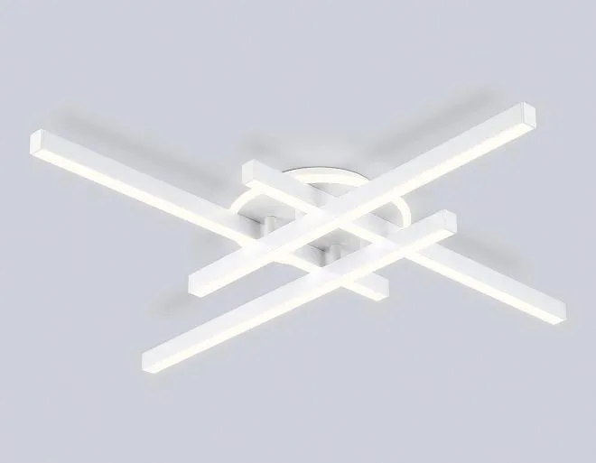 Потолочная люстра 58W 3000K-6400K 700*700*85 (ПДУ ИК) Ambrella light FL6281 COMFORT