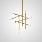 Подвесная Люстра Traverse H90 Gold 141096-26 ImperiumLoft