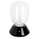 Настольная лампа LED 10W 800LM G ЧЕРНЫЙ/ПРОЗРАЧНЫЙ 3000K Lightstar 807907 Uovo III