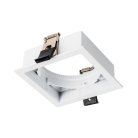 Рамка встраиваемая квадратная 1x к 075xxх БЕЛЫЙ МАТОВЫЙ Lightstar 075216 STELLA