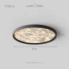 Потолочный светильник TORD Тип A. Размер L. Цвет черный Lampatron 8608-23995