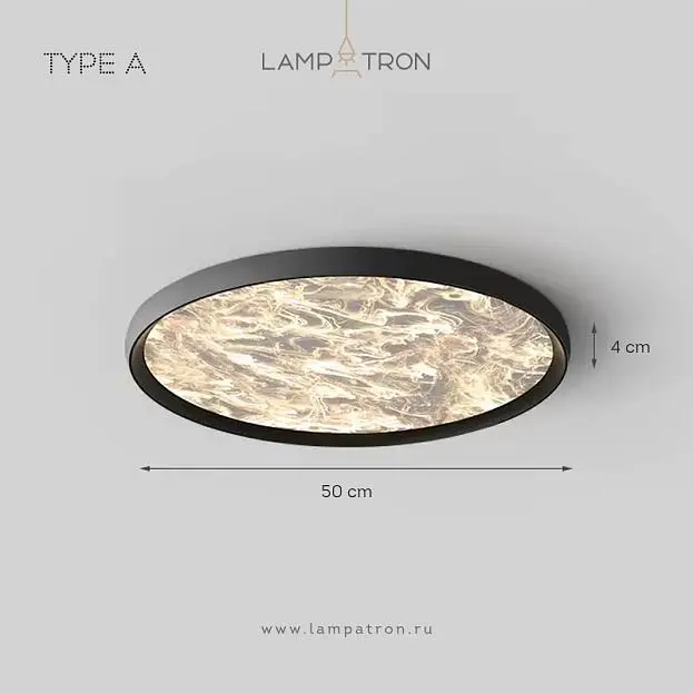 Потолочный светильник TORD Тип A. Размер L. Цвет черный Lampatron 8608-23995 Потолочный светильник TORD Тип A. Размер L. Цвет черный Lampatron 8608-23995