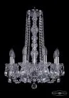 Люстра хрустальная Bohemia 1402/8/141/h-57 Ni 1402 Nickel