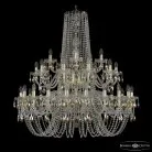 Люстра хрустальная Bohemia Ivele Crystal  1402/20+10+5/400/2d G K721