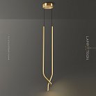 Готовая комбинация светильников ZAKRIS DUO Цвет Латунь Lampatron zakris-duo-brass 7296-20112