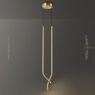 Готовая комбинация светильников ZAKRIS DUO Цвет Латунь Lampatron zakris-duo-brass 7296-20112