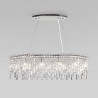 Подвесной светильник с прозрачным хрусталем Eurosvet 60159/10 хром a065323 Blitz