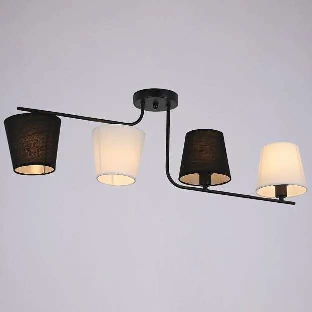 Потолочная люстра ILLUMICO IL8134-4COU-79 BK Beti Потолочная люстра ILLUMICO IL8134-4COU-79 BK Beti